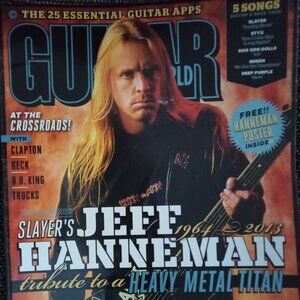 Guitar World 08/2013 Jeff Hanneman Issue